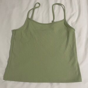 Pink AND green American Eagle tank tops